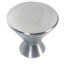 AZC-205 - Absolute Zero - Symmestry Knob - Brushed Stainless