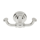 A6784 - Charlie's - Double Robe Hook - Polished Nickel