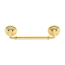 A6762 - Charlie's - Swing Tissue Holder - Polished Brass