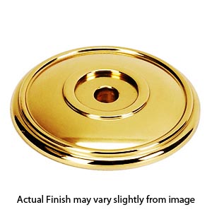 A1564 PB/NL - Classic Traditional - Backplate for Knob A1562 - Unlacquered Brass