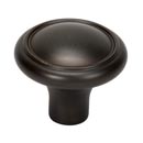 A1561 CHBRZ - Classic Traditional - 1.25" Cabinet Knob - Chocolate Bronze