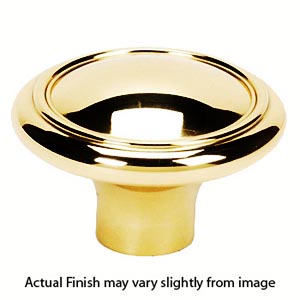 A1560 PB/NL - Classic Traditional - Oval Knob - Unlacquered Brass