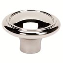 A1560 PN - Classic Traditional - Oval Knob - Polished Nickel