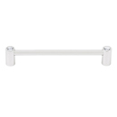 CD715-8 PN - Contemporary Crystal I - 8" Appliance Pull - Polished Nickel
