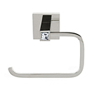 C8466 PN - Crystal Contemporary II - Euro Tissue Holder - Polished Nickel