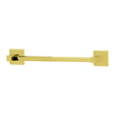A8420-12 PB/NL - Contemporary II - 12" Towel Bar - Unlacquered Brass