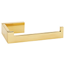 A6466R PB - Linear - Right Hand Tissue Holder - Polished Brass
