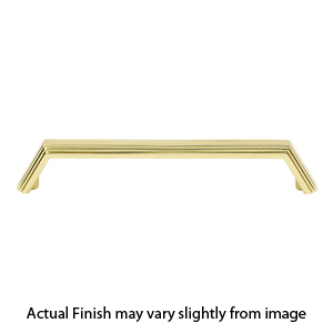 A427-4 PB/NL - Nicole - 4" Cabinet Pull - Unlacquered Brass