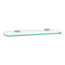 A6650-18 - Royale - 18" Glass Shelf - Polished Chrome