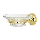 A6630 - Royale - Soap Dish - Unlacquered Brass