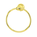 A6640 - Royale - Towel Ring - Polished Brass