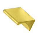 A970 - Arched Tab Pull 1" - Unlacquered Brass