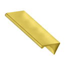 A970-4 - Arched Tab Pull 4" - Unlacquered Brass