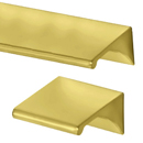 Arched Tab Pulls - Polished Brass