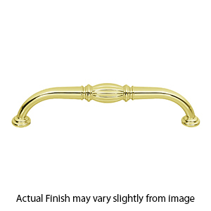 A234-8 PB/NL - Tuscany - 8" Cabinet Pull - Unlacquered Brass
