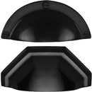 Contemporary Cup Pulls - Flat Black