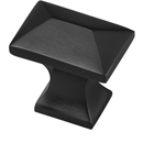 MT2232-035 BLK - Pyramid Cabinet Knob - Flat Black