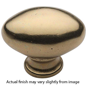 118 - Ashley Norton - Egg 1 1/4" Knob - Natural Bronze