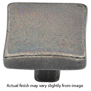 3678.114 - Ashley Norton - Square Puffed 1.25" Knob - White Medium