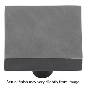 3897.112 - Ashley Norton - Square Disc 1.5" Knob - Dark Bronze