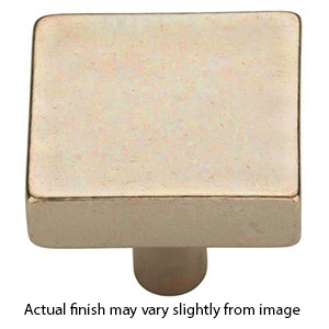 3897.112 - Ashley Norton - Square Disc 1.5" Knob - Natural Bronze