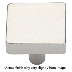 3897.112 - Ashley Norton - Square Disc 1.5" Knob - White Bronze