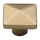 390 - Ashley Norton - Pyramid 1 1/4" Knob - Natural Bronze