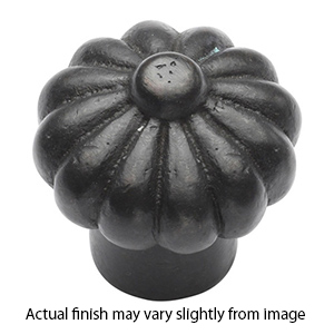 394 - Tuscany - Flower 1-3/8" Knob - Dark Bronze