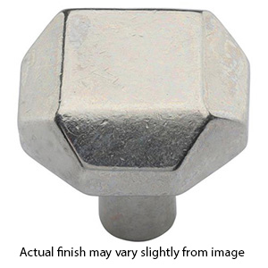 3995.114 - Ashley Norton - Faceted 1.25" Knob - White Bronze
