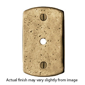 CKB.CV - Ashley Norton - Curved Cabinet Knob Backplate - Natural Bronze