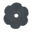 CKB.FW - Tuscany - Flower Knob Backplate - Dark Bronze