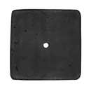 CKB.MS - Ashley Norton - Square 1.5" Cabinet Knob Backplate - Matte Black