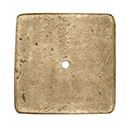 CKB.MS - Ashley Norton - Square 1.5" Cabinet Knob Backplate - Natural Bronze