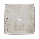 CKB.MS - Ashley Norton - Square 1.5" Cabinet Knob Backplate - White Bronze