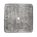 CKB.MS - Ashley Norton - Square 1.5" Cabinet Knob Backplate - White Medium