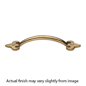 1092.8 - Ashley Norton - Fleur-De-Lis Pull 8" - Natural Bronze