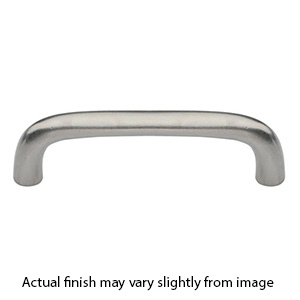 3512.4 - Ashley Norton - Bow Cabinet Pull 96mm cc - White Bronze