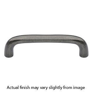 3512.4 - Ashley Norton - Bow Cabinet Pull 96mm cc - White Medium