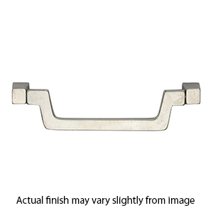 6272.5 - Ashley Norton - Angled Drop Pull 5.5" - White Bronze