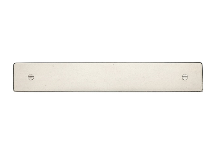 CPB.PL203 - Ashley Norton - Urban Cabinet Pull Backplate - fits 8" Pull - White Bronze