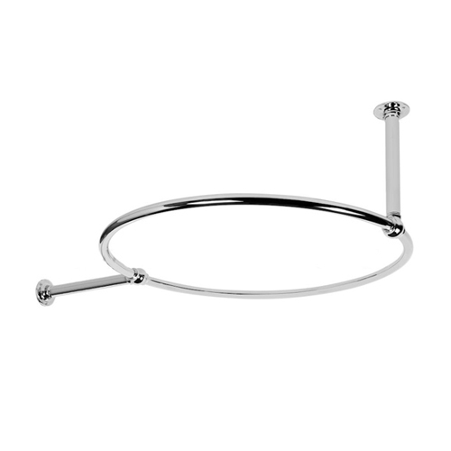 Circular Shower Rod Wall to Ceiling