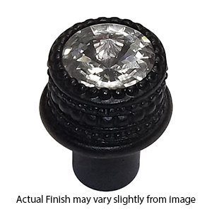 Cache - Medium Round Knob w/16mm Crystal