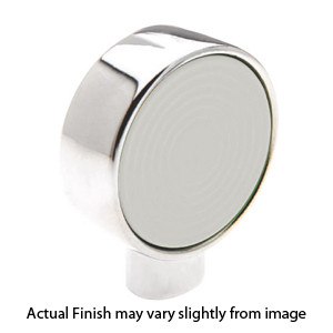 D9225 - Acrylic Collection - 1" Knob - White