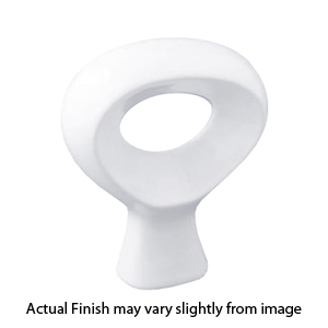 D9430 - Acrylic Collection - 1" Knob - White