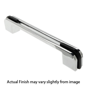 D101160 - Acrylic Collection - 6 5/16"cc Pull - Black