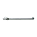 8603-38 - Single Adjustable Pedestal Pull 2.5" cc - Brushed Stainless Steel