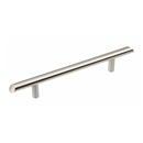 11200-38 - Angle End Bar Pull 3.75" cc - Brushed Stainless Steel