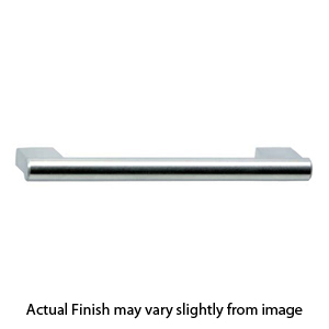 18192-38 - Wide Pedestal D-Pull 7-9/16" cc - Brushed Stainless Steel