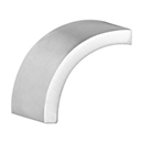19101-38 - Flat Knob/ Pull - Brushed Stainless Steel