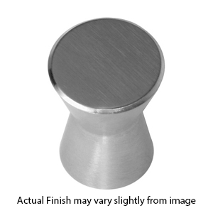 9302-38 - 11/16" Cabinet Knob - Brushed Stainless Steel